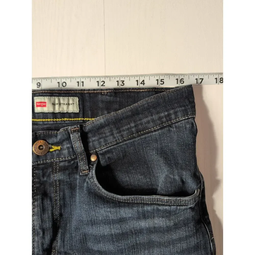 Wrangler Men’s Jeans 34x30 Slim Straight - Picture 7 of 15